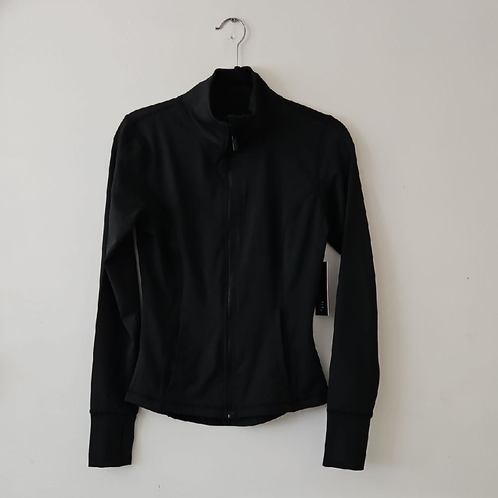 Black Full-Zip Jacket